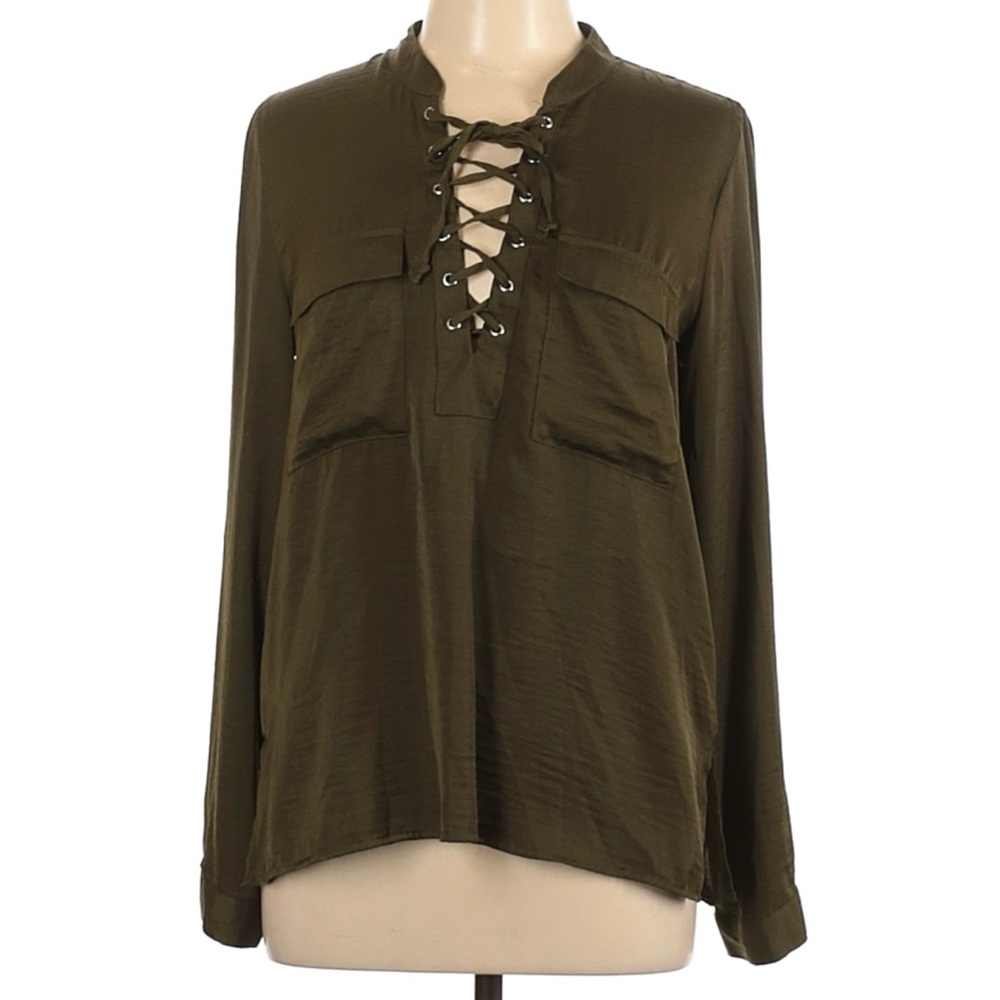 Forever 21 Long Sleeve Blouse Size L